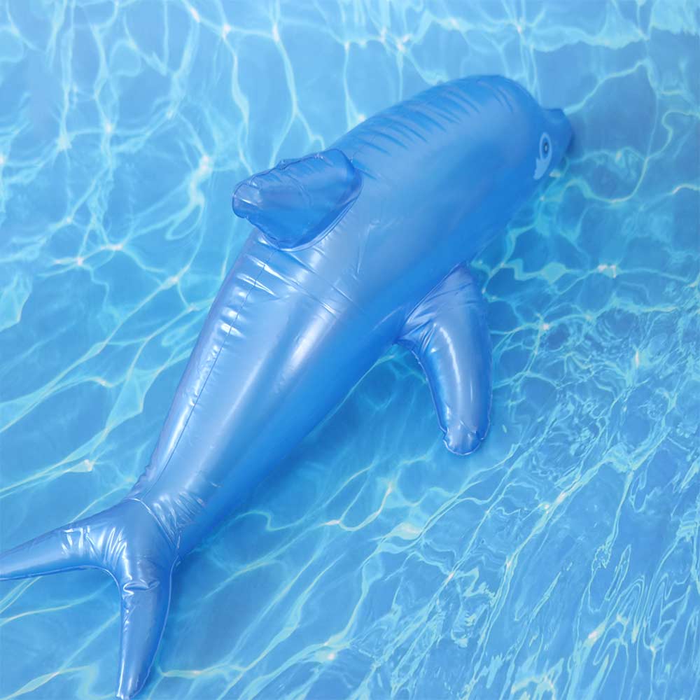 PVC Dolphin Float Air Mattresse Inflatable Dolphin Water Toys Inflatable Toys Beach Swimming Rings