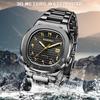 New Luxury Watch For Man Waterproof Luminous Date Stainless Steel Men Watch Casual Quartz Men's Watches Male Clock+BOX