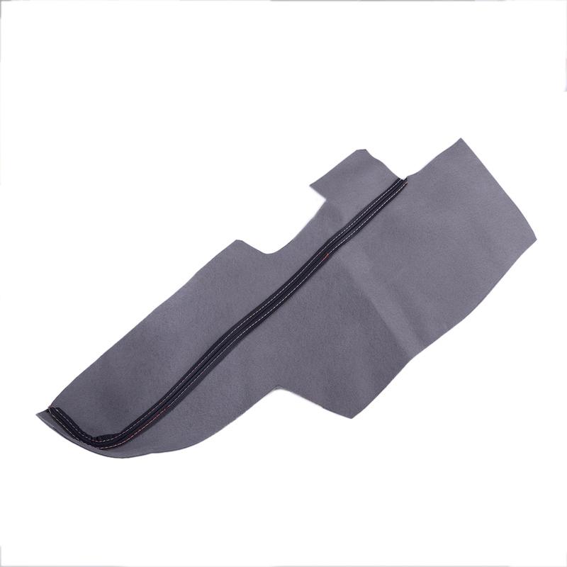 4Pcs Car erts Door Panel Armrest Cover Fit for Hyundai Santa Fe 2006 2007 2008 2009 2010 2011 2012 Black Artificial Leather