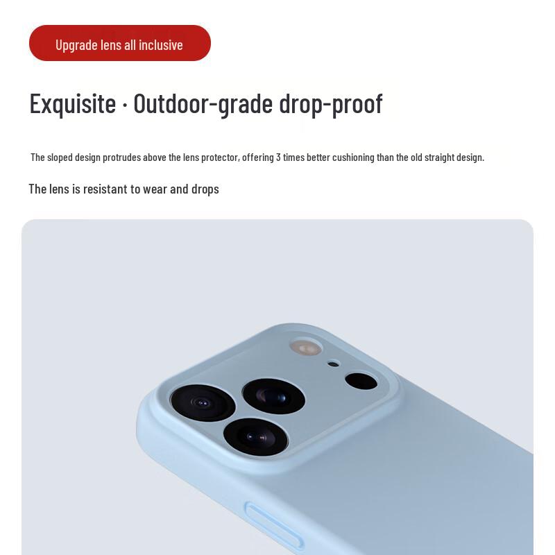 Shangsu Liquid Silicone Phone Case for iPhone 17 Series