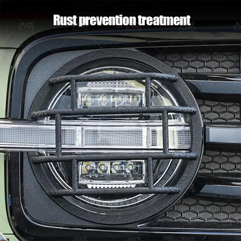 For GWM Tank 300 Headlights Cover 2025 New Design Front Lamp Protective Shell Lampshade Head Light Cover Car Accessories