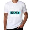 Eat Sleep Hockey Repeat TShirt Plus Size Quick Dry Sports Tee