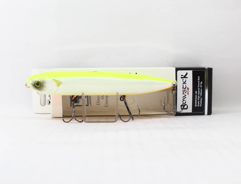 Jackall Bowstick 130 Floating Lure Chart Back Pearl (8895)