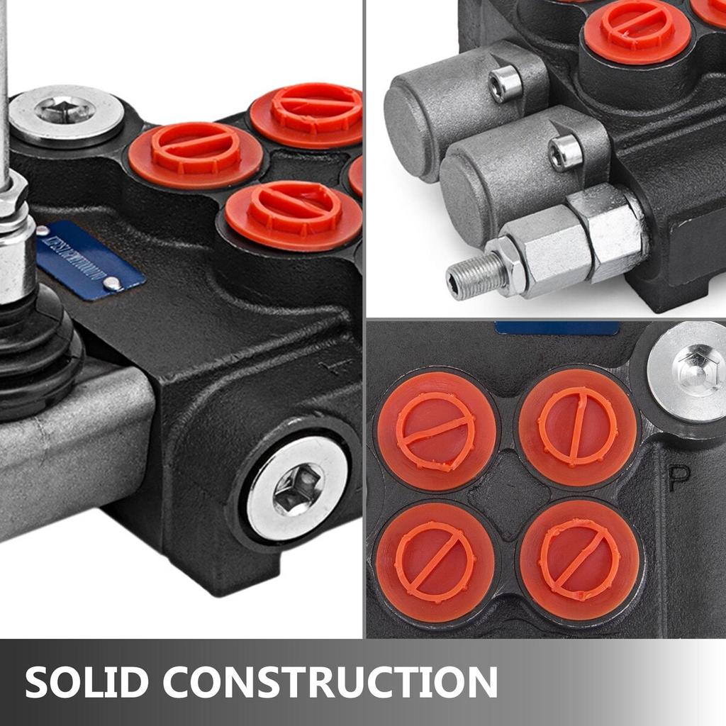 2-Wege Hydraulisches Wegeventil 11gpm Verstellbar Traktoren Lader