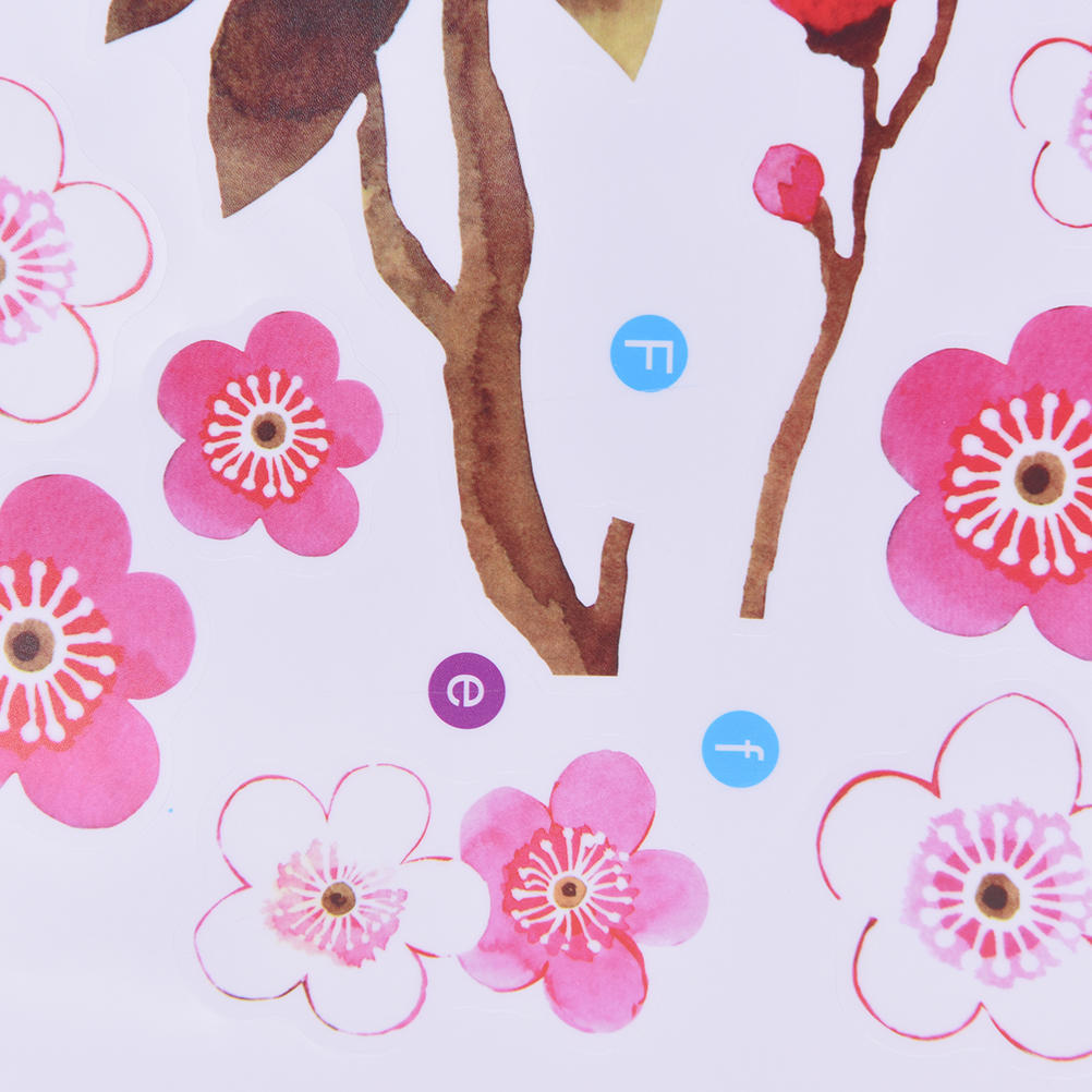 Flowers Removable Wall Stickers Decal Art Vinyl Flower Mural Home Room Decor Diy  Sale