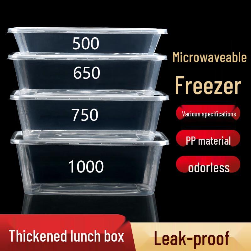 Disposable Plastic Food Containers
