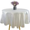 Round Satin Tablecloth Luxury Wedding Decor Christmas Birthday Baby Shower Home Party Tablecloth Overlays Coffee Table Cover