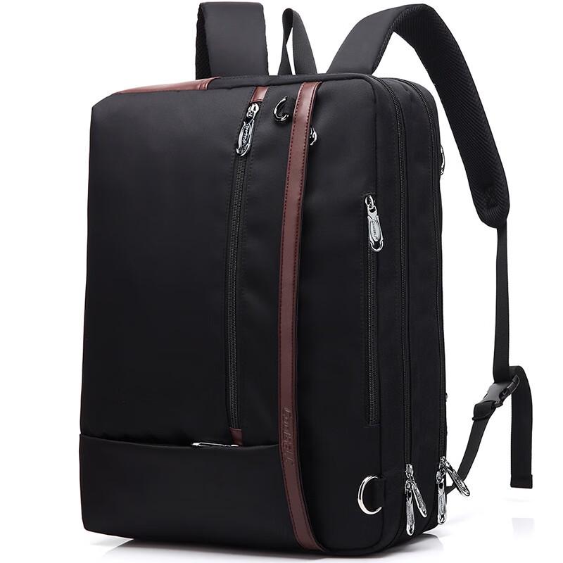 

Li Shen Men s Vintage Business Multi-functional Laptop Backpack 17 inch