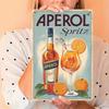 Metal Poster Wall Art, Vintage Aperol Spritz Decor, Tin Sign for Bar Kitchen