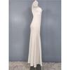 Export Single Lu's Sling Square Collar Smooth Fabric Elegance Beautiful Chest Wrap Temperament Banquet Socialite Adult Lady like Woman Dress