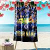 Custom Chelsea Print Beach Towel, Large Soft Quick Dry Towel for Beach Camping Swimming