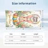 Easter Bunny Theme Beach Towel Personalized Custom Name & Text Soft Quick Dry Beach Towel for Swimming Travel