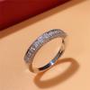 Trendy Engagement Rings Female Shiny CZ Fashionable Design Versatile Accessories for Women Delicate Design Jewelry Gift