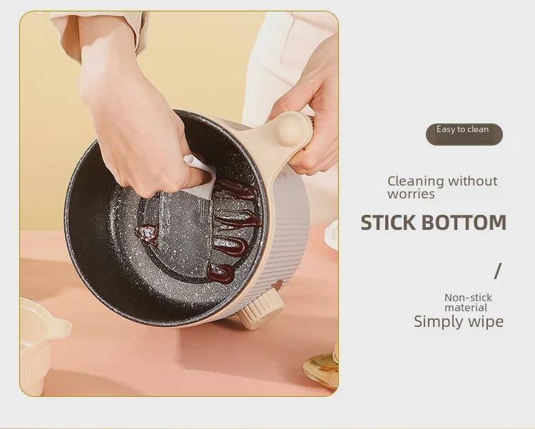 Kompakter multifunktionaler elektrischer Nudelkocher für Wohnheime und Privathaushalte