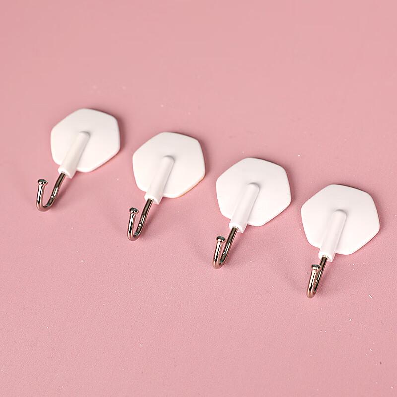 

Camellia 2912 White Stainless Steel Flat Wall Hook