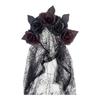 Rose Lace Headband for Women, Gothic Costume Headpiece for Halloween Parties, Cosplay Styling, Stage and Photo Looks