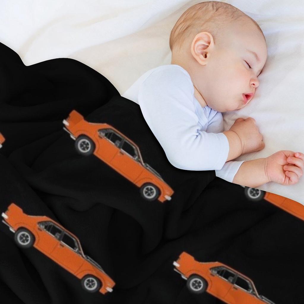LH Holden Torana SLR/5000 1974 Saffron Orange on Black Throw Blanket christmas decoration Hairy manga Soft Blankets