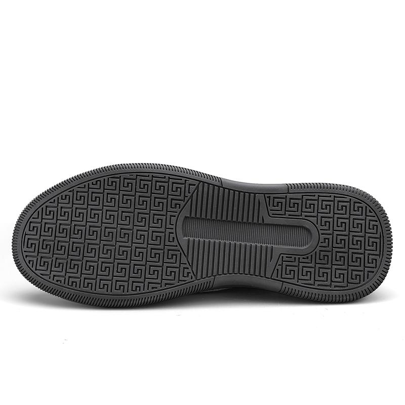 Herre fritidssko Hvite joggesko Flats