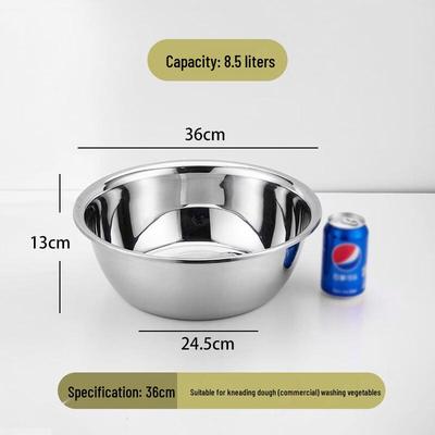 Multi-functional Stainless Steel Kitchen Bowl