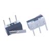10Pcs Small Limit Right Bend Microswitch Switch With Scroll Wheel Microswitch 3Pin Curved Foot Arc Handle Micro Mouse Switch