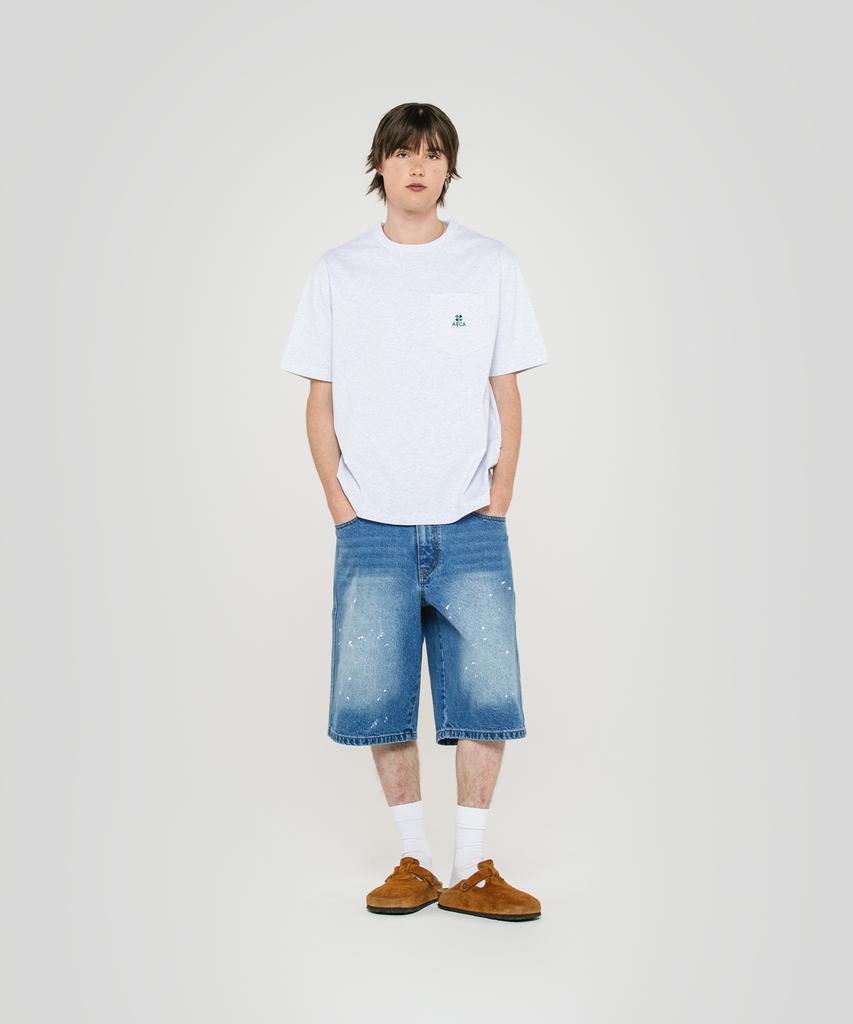 AECA Everyday Aeca Clover Pocket Tee-Black