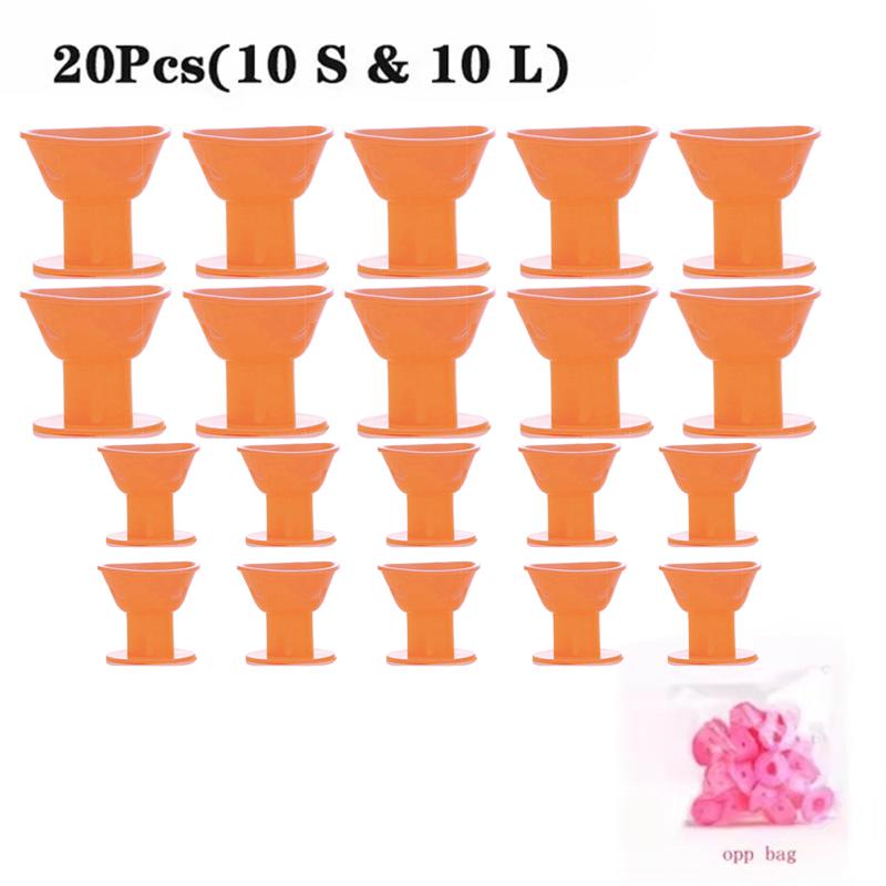 10/20 Stück Magische Silikon Lockenwickler Hitzelos Weiche Gummi Magische Haarpflege Tragbare Lockenwickler Keine Hitze DIY Lockenstyling-Werkzeuge