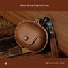Baseus M2s Protective Shell for Bowie M2s Bluetooth Earbuds - Genuine Leather Case