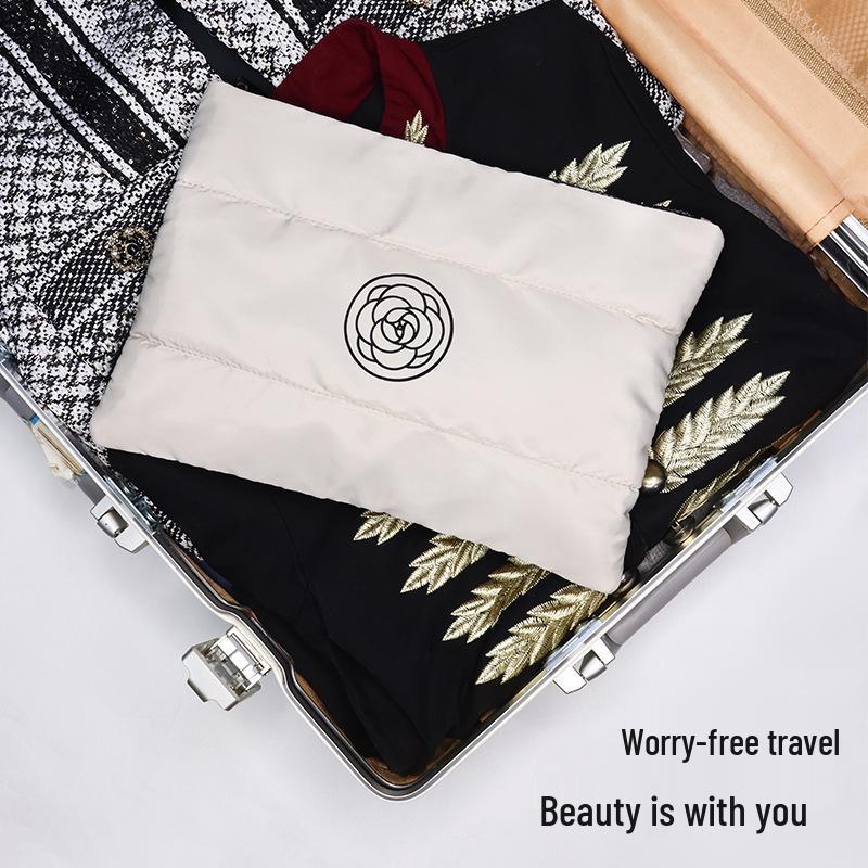 Camellia-Style Large Portable Makeup & Toiletry Bag