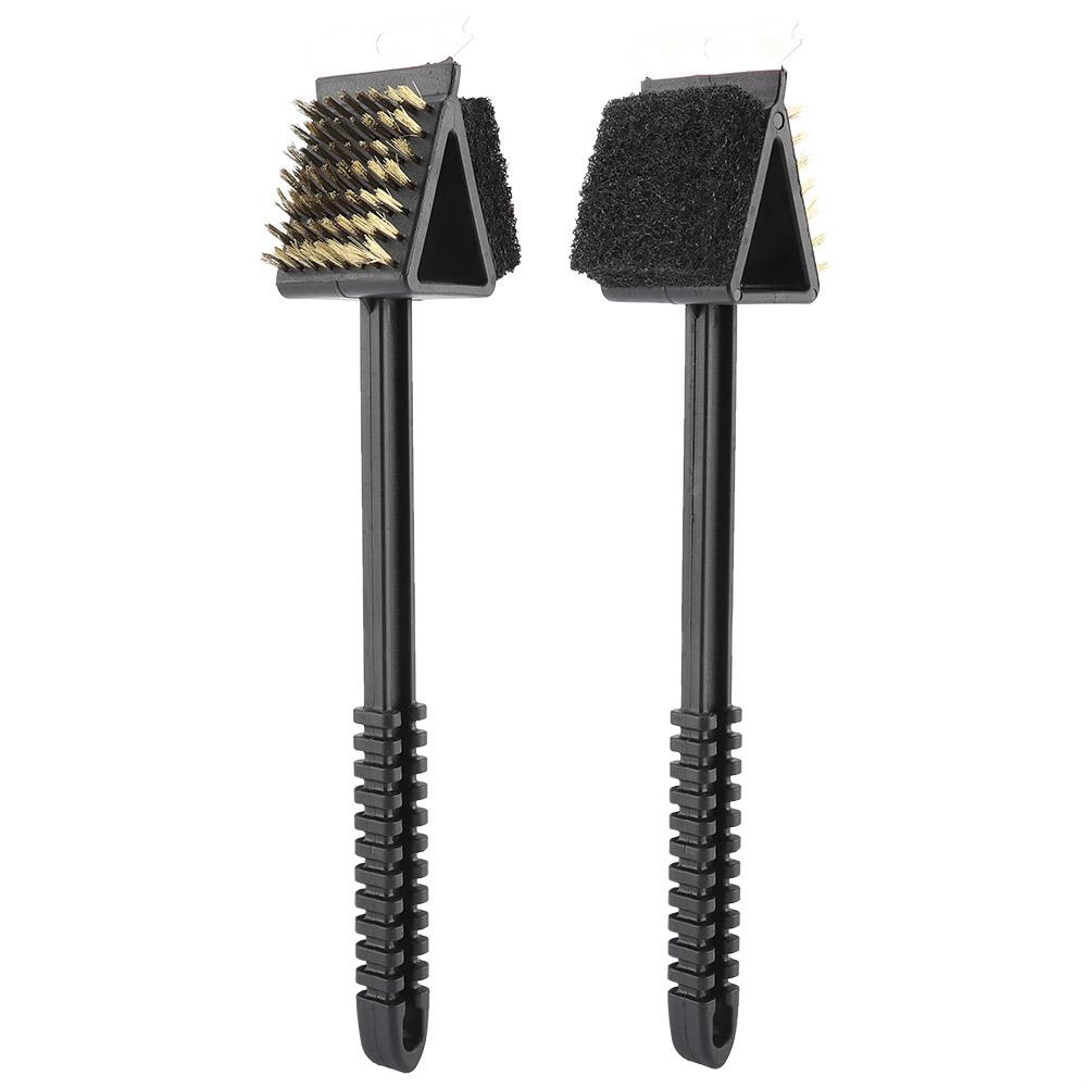 Long Handle BBQ Grill Cleaning Brush Barbecue Kitchen Cleaning Tool