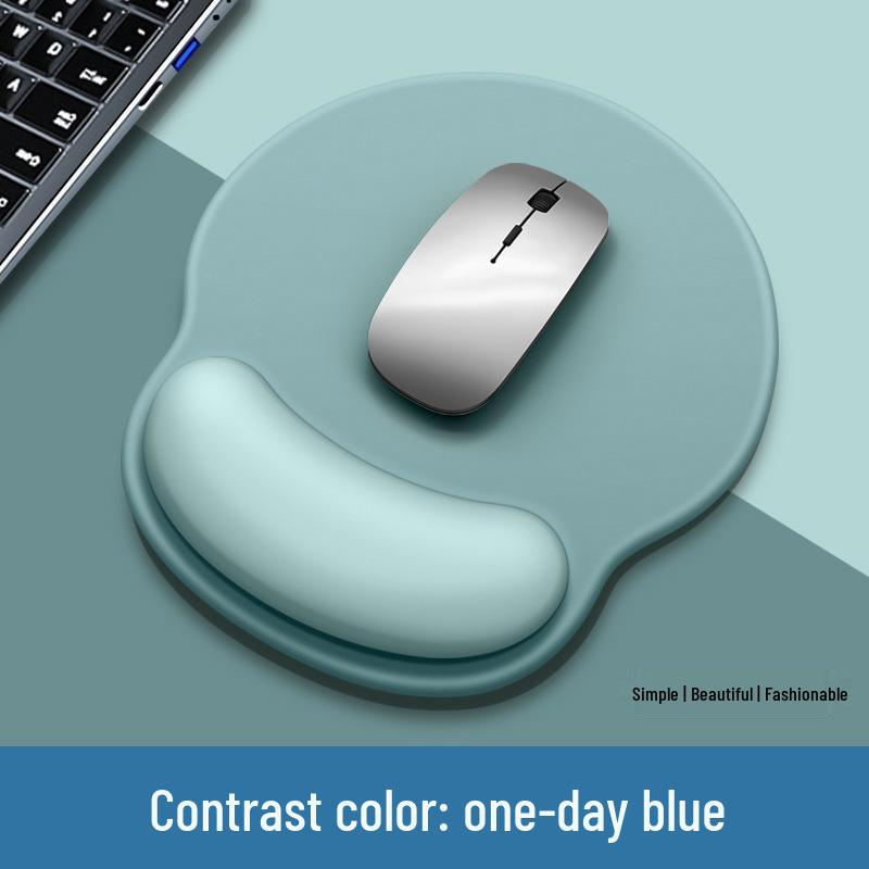 Gradient Silicone Wrist Rest Mouse Pad: Non-Slip, Ergonomic Support for Men & Women, Office Desktop Use