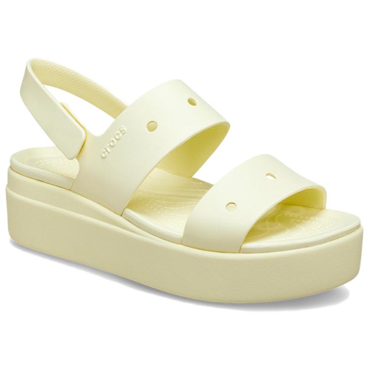 Crocs Brooklyn Beach Sandals Women's Yellow