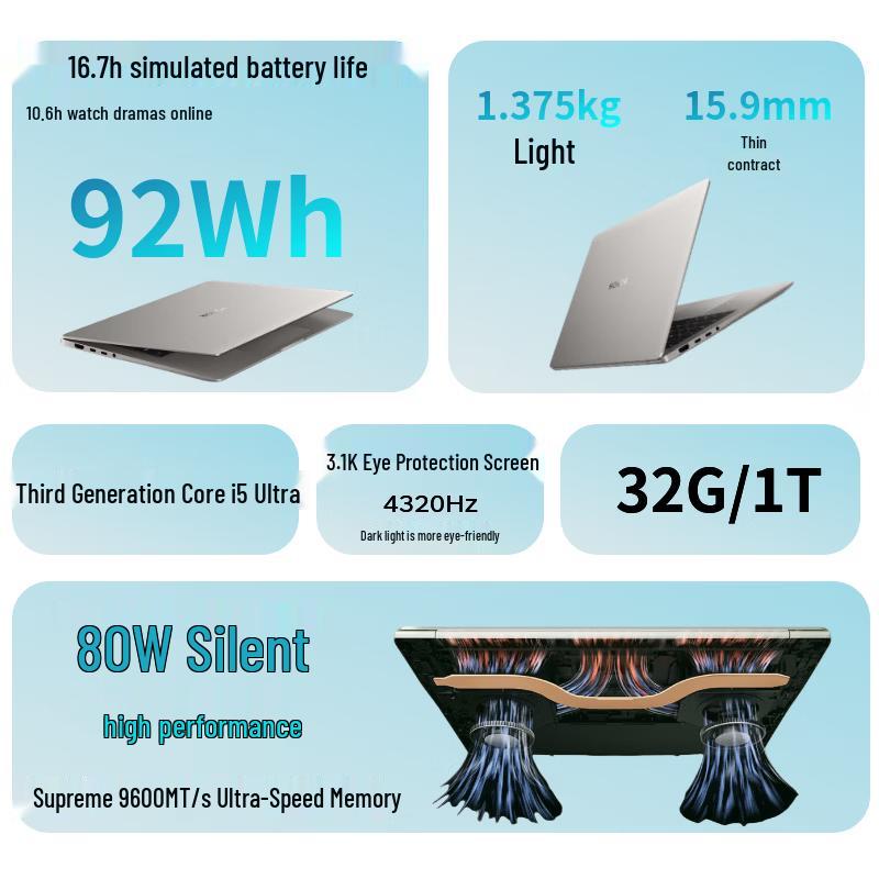HONOR MagicBook Pro 14 2026 AI Laptop (CN version)