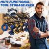 Power Tool Organizers Wall Mount Metal Shelf Holder Utility Storage Rack Drill Holder for Husband