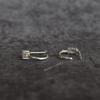 Natural Blue Sheen Moonstone Earrings 925 Pure Sterling Silver Studs Dainty Moonstone Handmade Earrings Moonstone Dangle Gift for Her