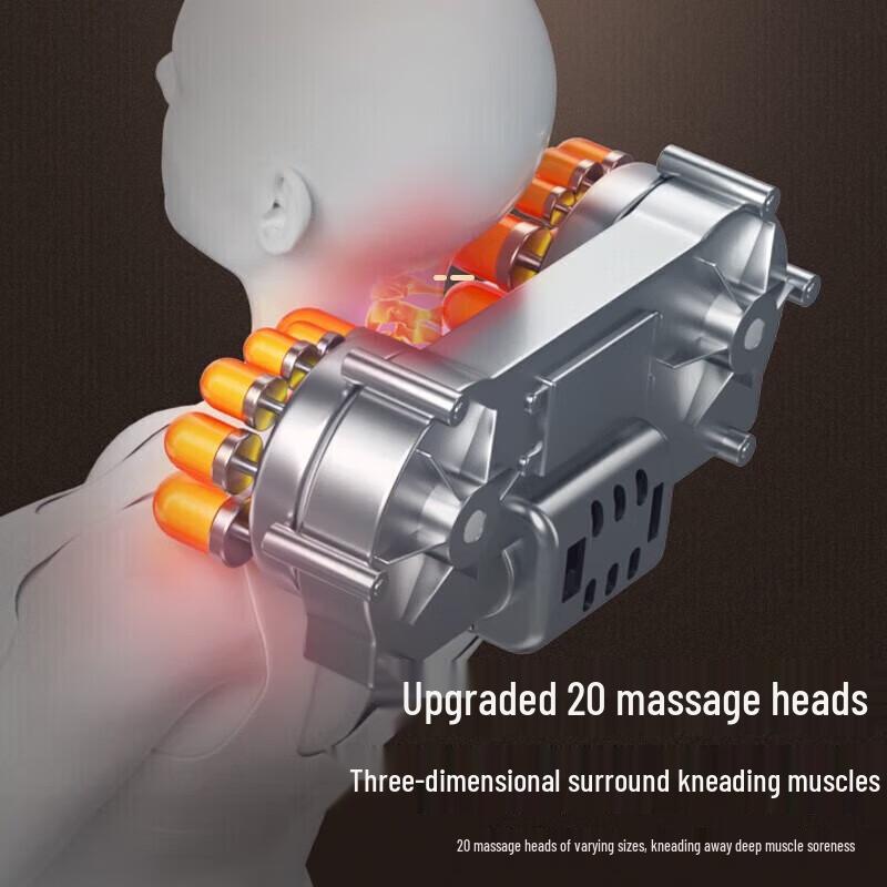 AUX Multifunctional Neck Shoulder Back Massager with Heat