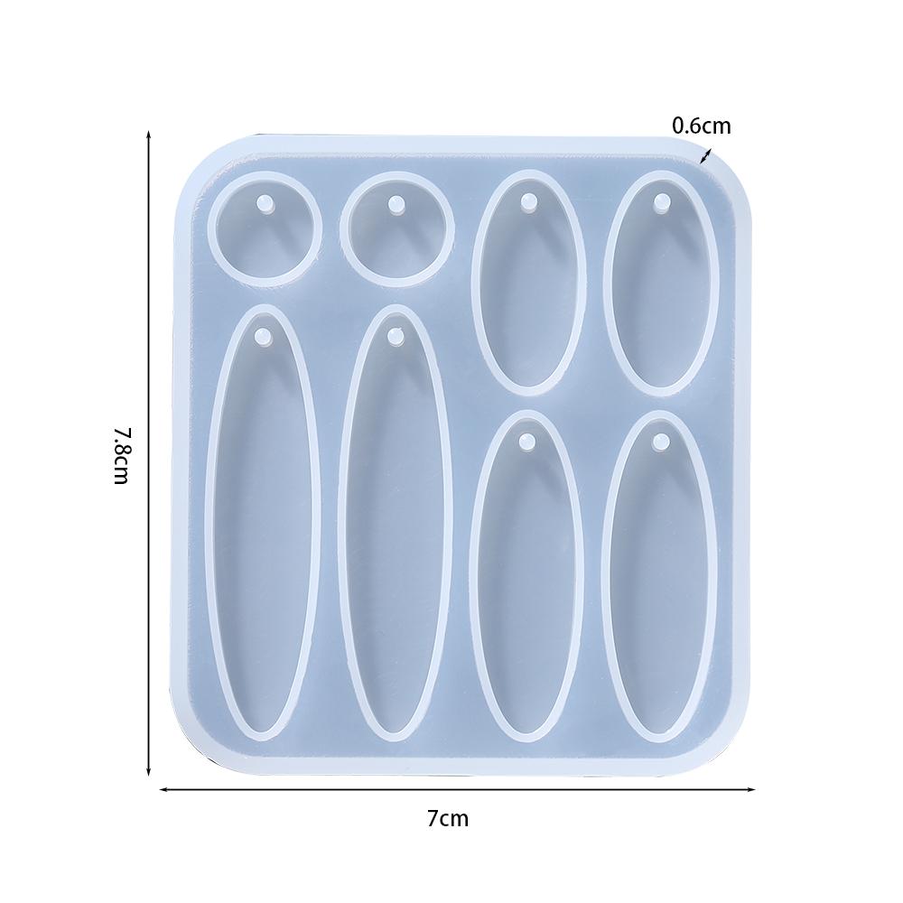 Geometric Earring Pendant Silicone Mold For Epoxy Resin DIY Earring Keychain Necklace Charms Resin Silicone Mold Jewelry Making