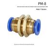 High-Pressure PE Tee & Reducer Pneumatic Quick-Fit Fittings for Air Pipe