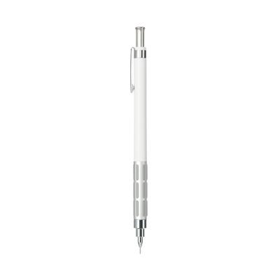 MUJI Mechanical NBD51A3A Lightweight, Low-Center-of-Gravity Pencil, White, 0.3mm,