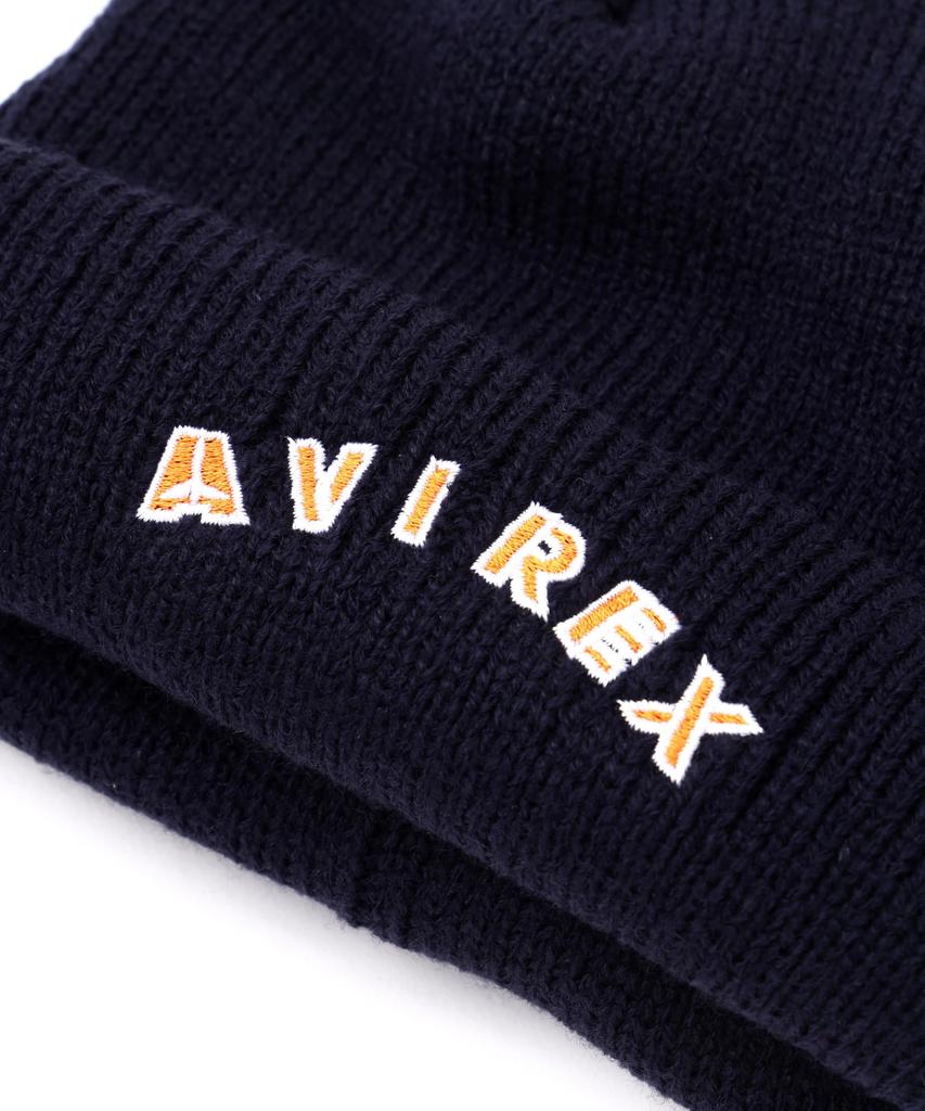 AVIREX 2WAY WATCH CAP Men's F Navy 783-3974004