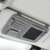 Net Pocket Car Sun Visor Organizer Multi-compartment Sun Visor Pocket Vehicle Glasses Holder  Truck