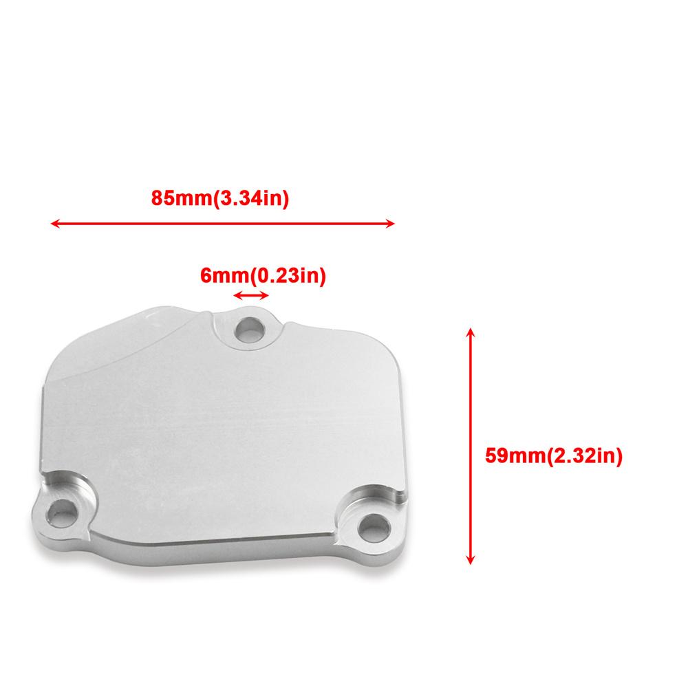 New Aluminum Timing Chain Tensioner Cover Plate For Honda Acura K20 K24 K-Series