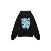 WE11DONE Ss26 Rock Angel Rhinestone Style Logo Zip-Up Hoodie Unisex Hoodies WD-TJ0-26-820-U-BK