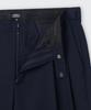 MUSINSA STANDARD Cool Touch To Tuck Wide Hidden Banding Slacks [Navy]