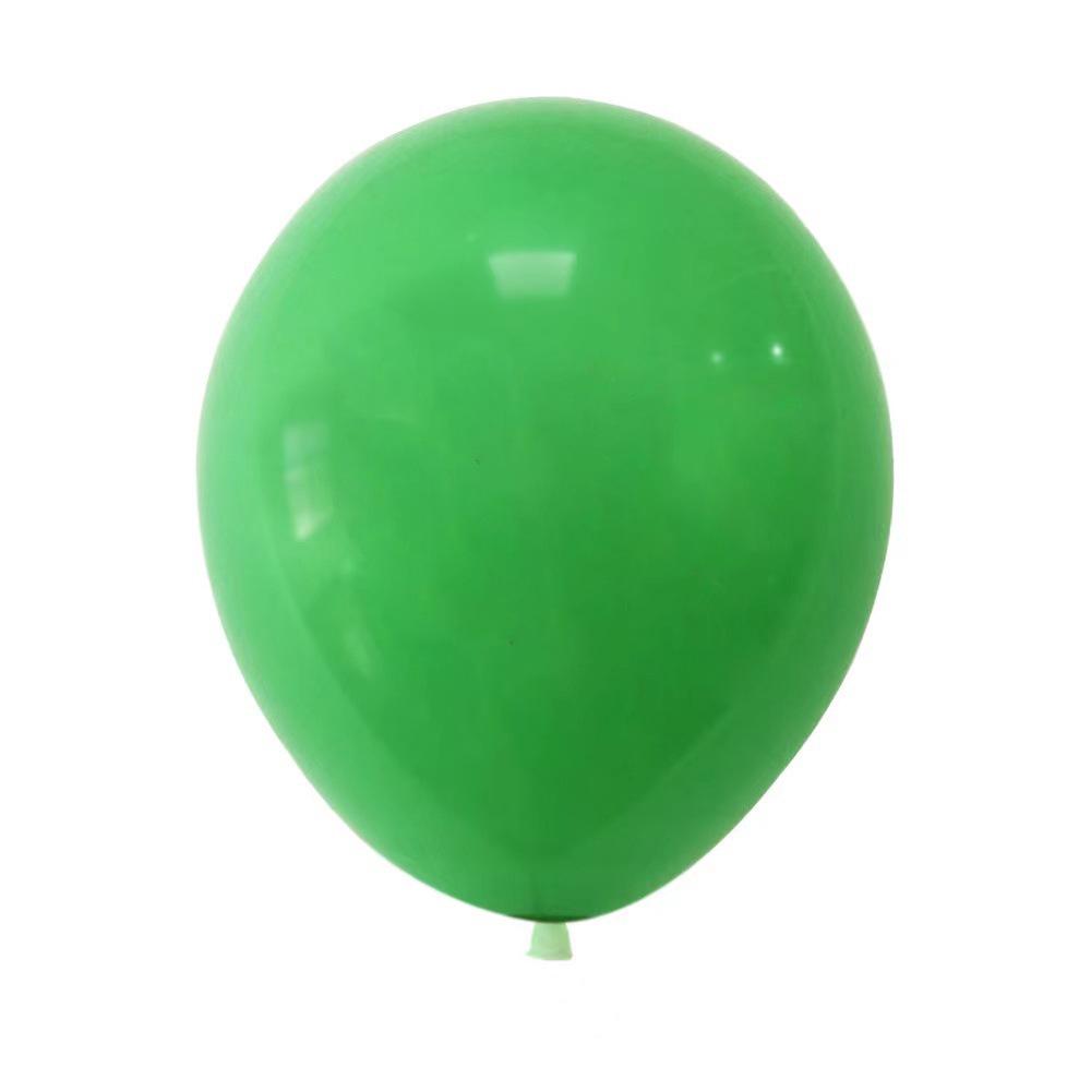 12-inch Green Jungle Dinosaur Latex Balloons - Birthday Party Set