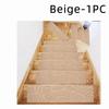 10Pcs Stair Treads Staircase Anti-Slip Mat 76x21cm Stair Carpet Treads Soft Fabric Noiseproof Stair Mats Machine Washable
