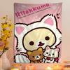 Cute Bear RRilakkumas Cartoon Tapestry Art Science Fiction Room Home Decor Art Home Decor