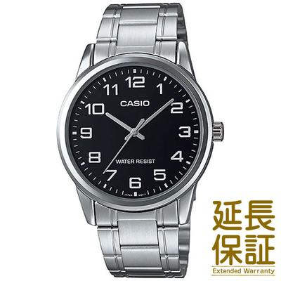 CASIO náramkové hodinky zahraniční model MTP-V001D-1B pánské STANDARD levné quartzové na baterie.