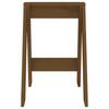 Stool Set 2 Pcs Honey Brown 40 X 40 X 60 Cm Solid Pine Wood
