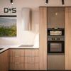 Finger Pull Cabinet Handle Rustproof Polished Surface Rounded Edge Finger Cabinet Pull Concealed Handle