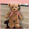 Teddy Tie Bow Bear Plush Toy Cartoon Stuffed Animal Doll Kids Companion Gift